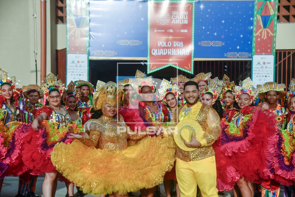 Quadrilha Junina Girassol de Girau de Ponciano no Polo das Quadrilhas - Alto do Moura