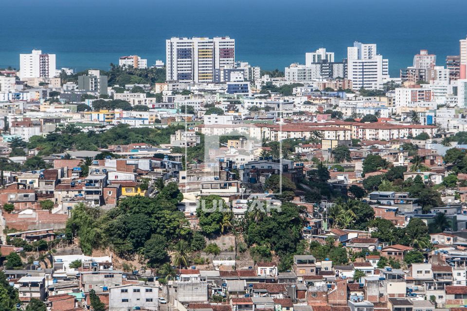 Vista da cidade com bairro de Ouro Preto em primeiro plano e bairro Novo no fundo