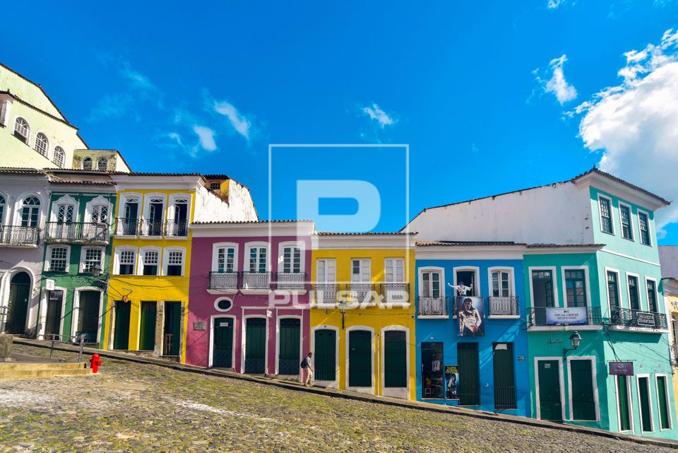 Casario colonial - bairro Pelourinho