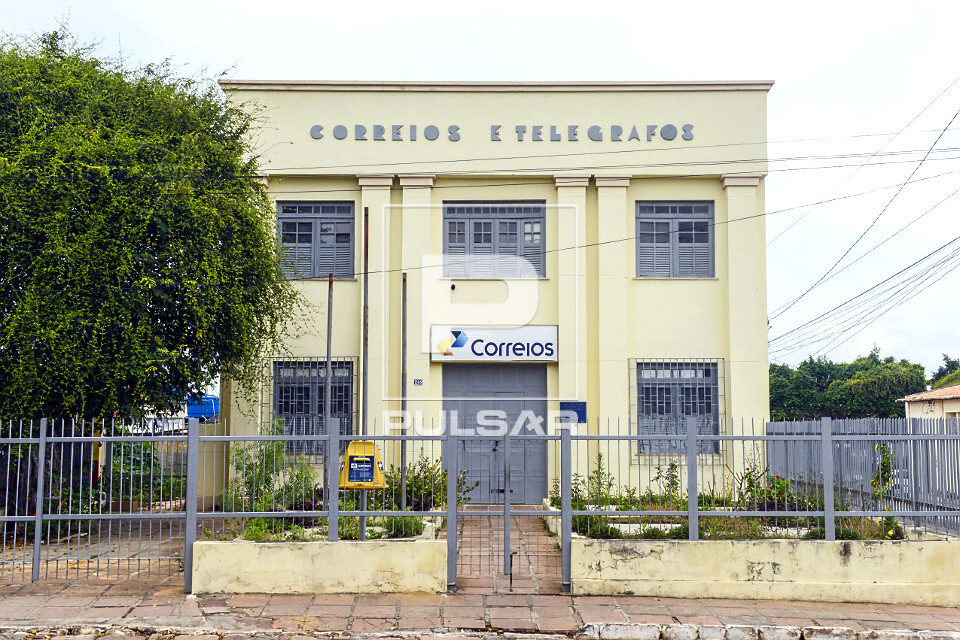 Fachada da Agência dos Correios e Telégrafos - | Pulsar Imagens ...