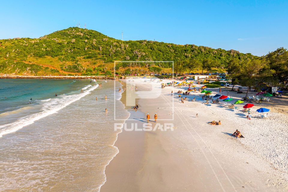 Vista de drone da Praia do Pontal