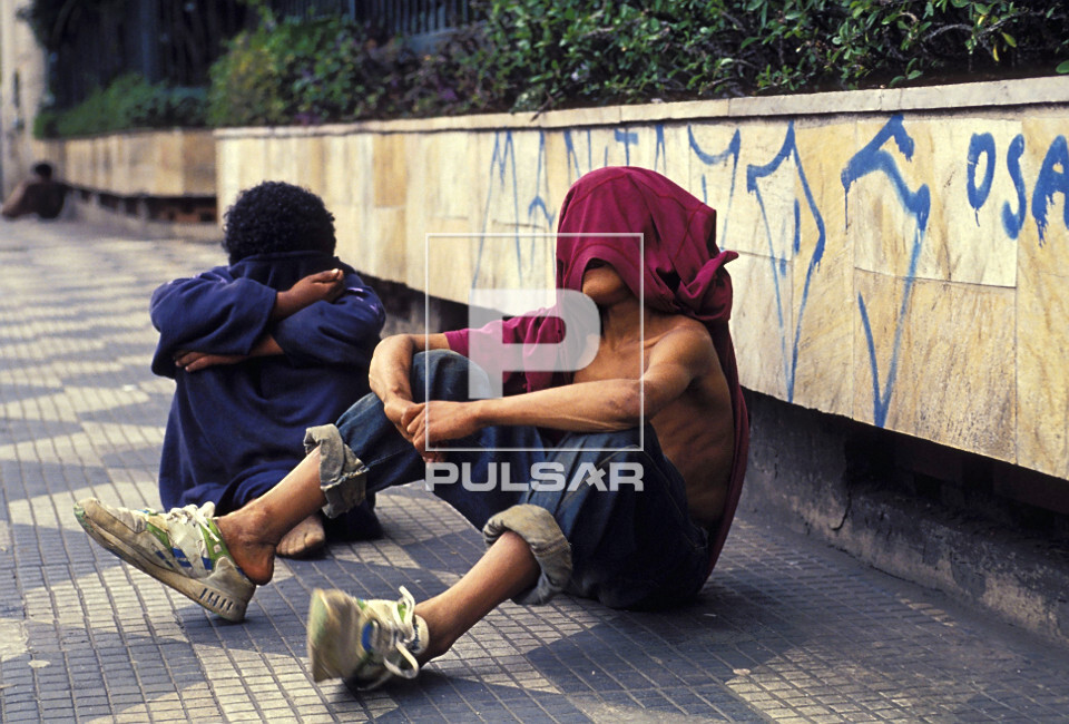 Menores de rua - Avenida Paulista