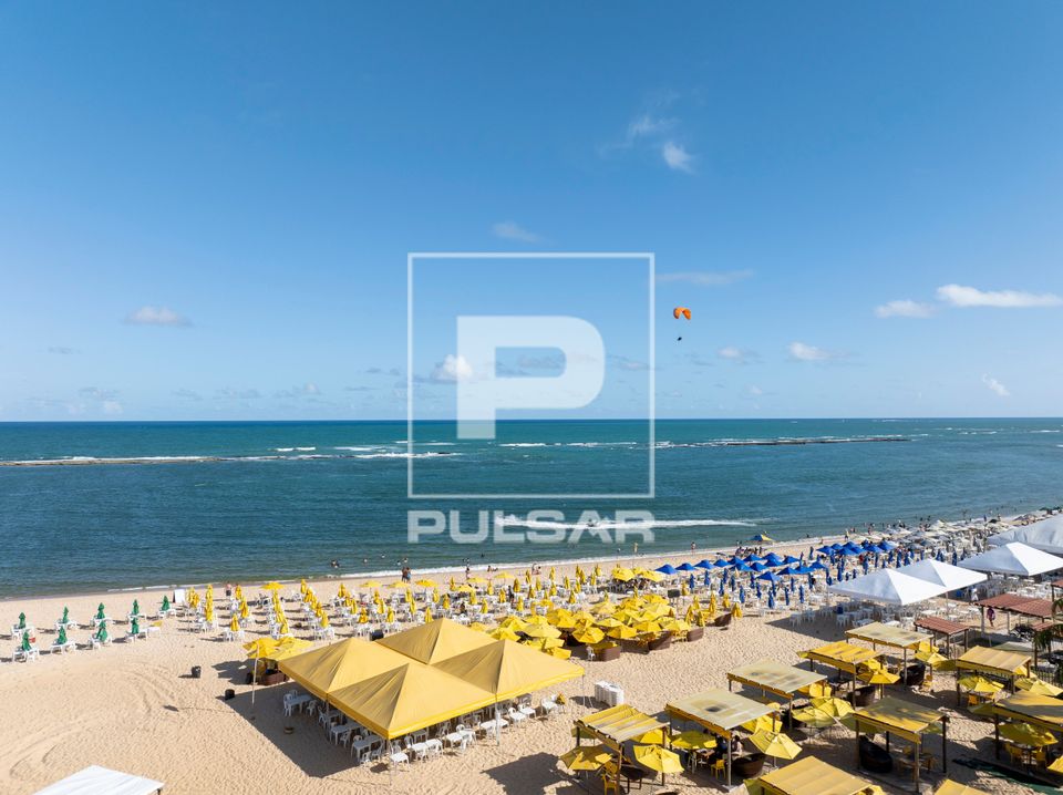 Vista de drone da Praia do Gunga