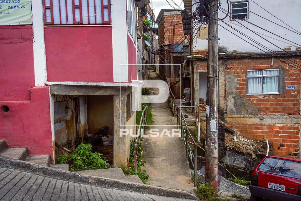 Moradias da Comunidade Morro do Salgueiro - bairro Tijuca