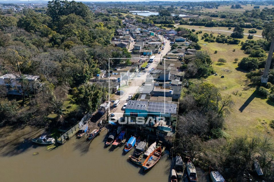 Vila da Palha na margem do arroio Pelotas - pertence ao bairro Areal 