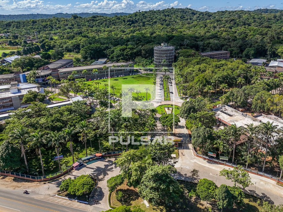 Vista de drone do campus da UESC Universidade Estadual de Santa Cruz - bairro Salobrinho