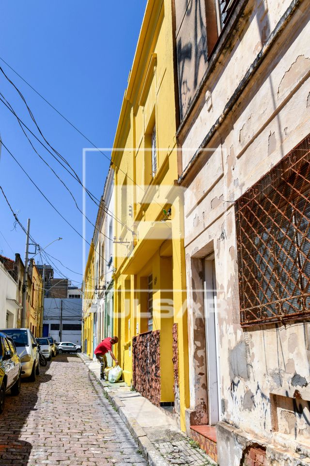 Sobrados antigos no Beco do Rocio no centro da cidade 