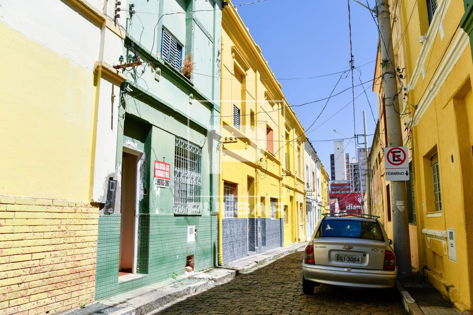 Sobrados antigos no Beco do Rocio no centro da cidade 