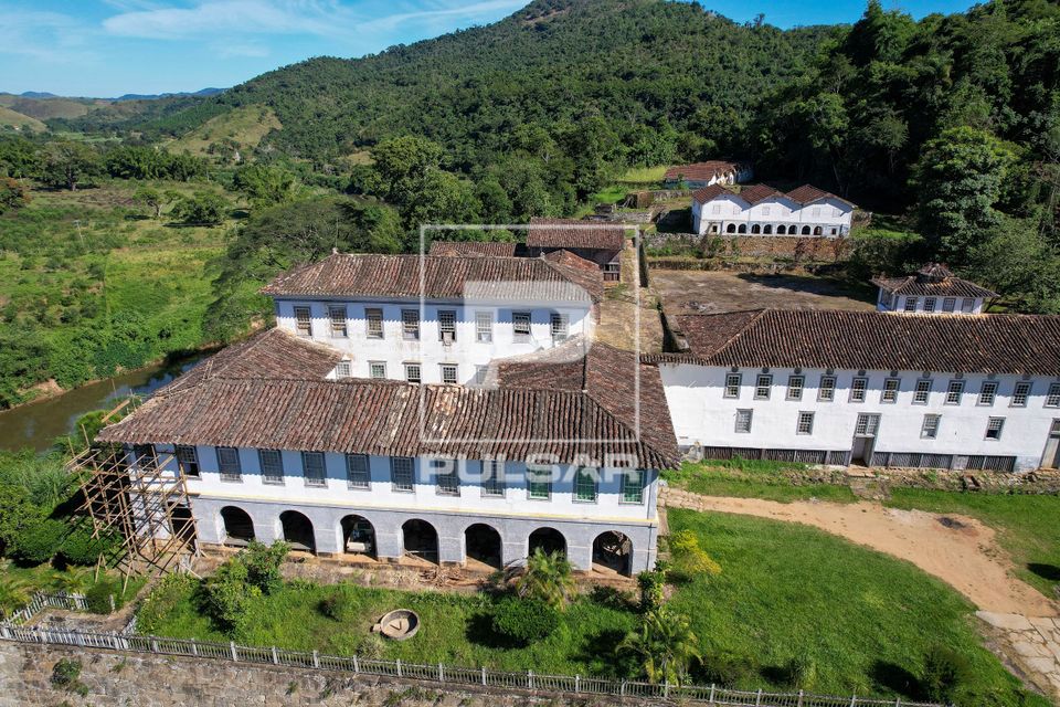 Vista de drone da Fazenda Santa Clara - povoado João Honório