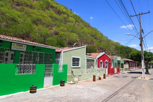 Casario do centro histórico da cidade - Rota do Cangaço