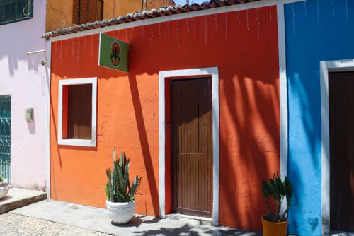 Casario do centro histórico da cidade - Rota do Cangaço