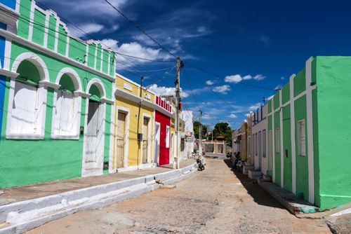 Casario do centro histórico da cidade - Rota do Cangaço