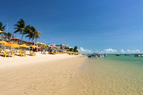 Praia da Barra de São Miguel - roteiro turístico Caminho das Águas