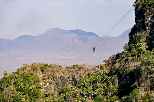 Teleférico de acesso a Gruta de Ubajara no Parque Nacional de Ubajara